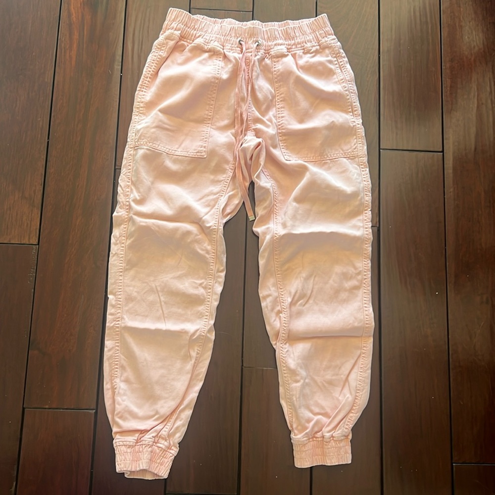 Zara Pink Jogger Style Pants